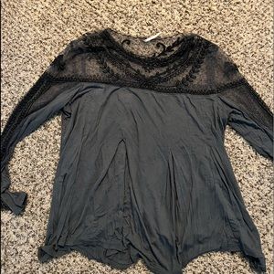 Free People blouse for a night out